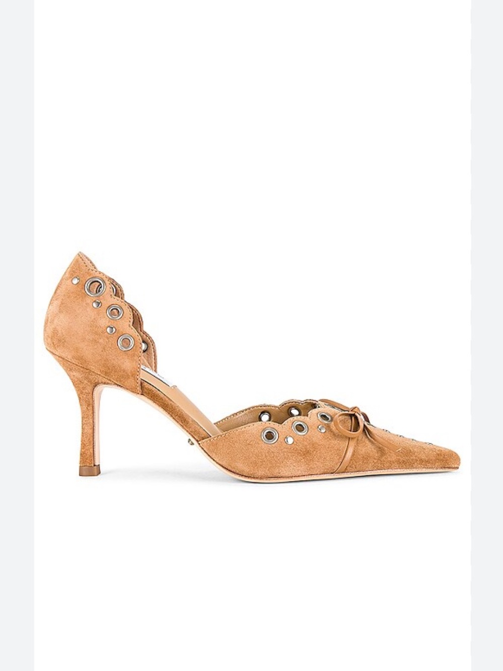 Tony Bianco Safari Heel in
Butterscotch Suede